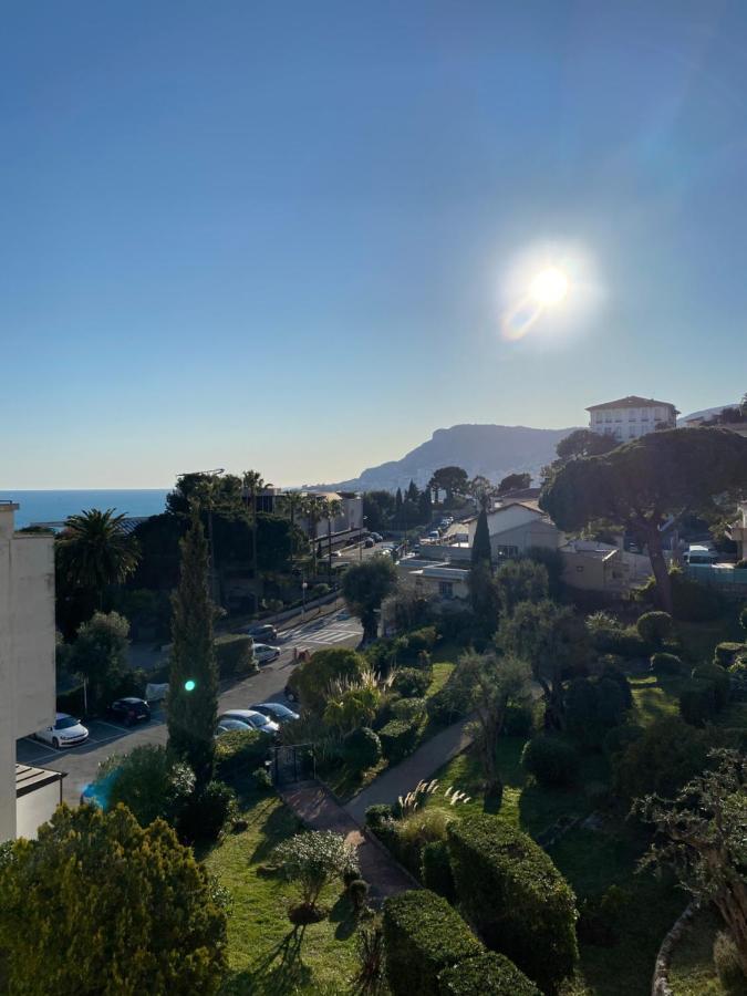 Charmant 2 Pieces Vue Sur Mer Et Monte-Carlo A Roquebrune Cap Martin Exteriér fotografie