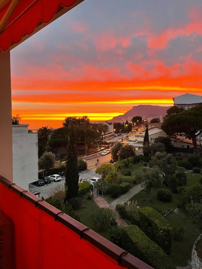 Charmant 2 Pieces Vue Sur Mer Et Monte-Carlo A Roquebrune Cap Martin Exteriér fotografie